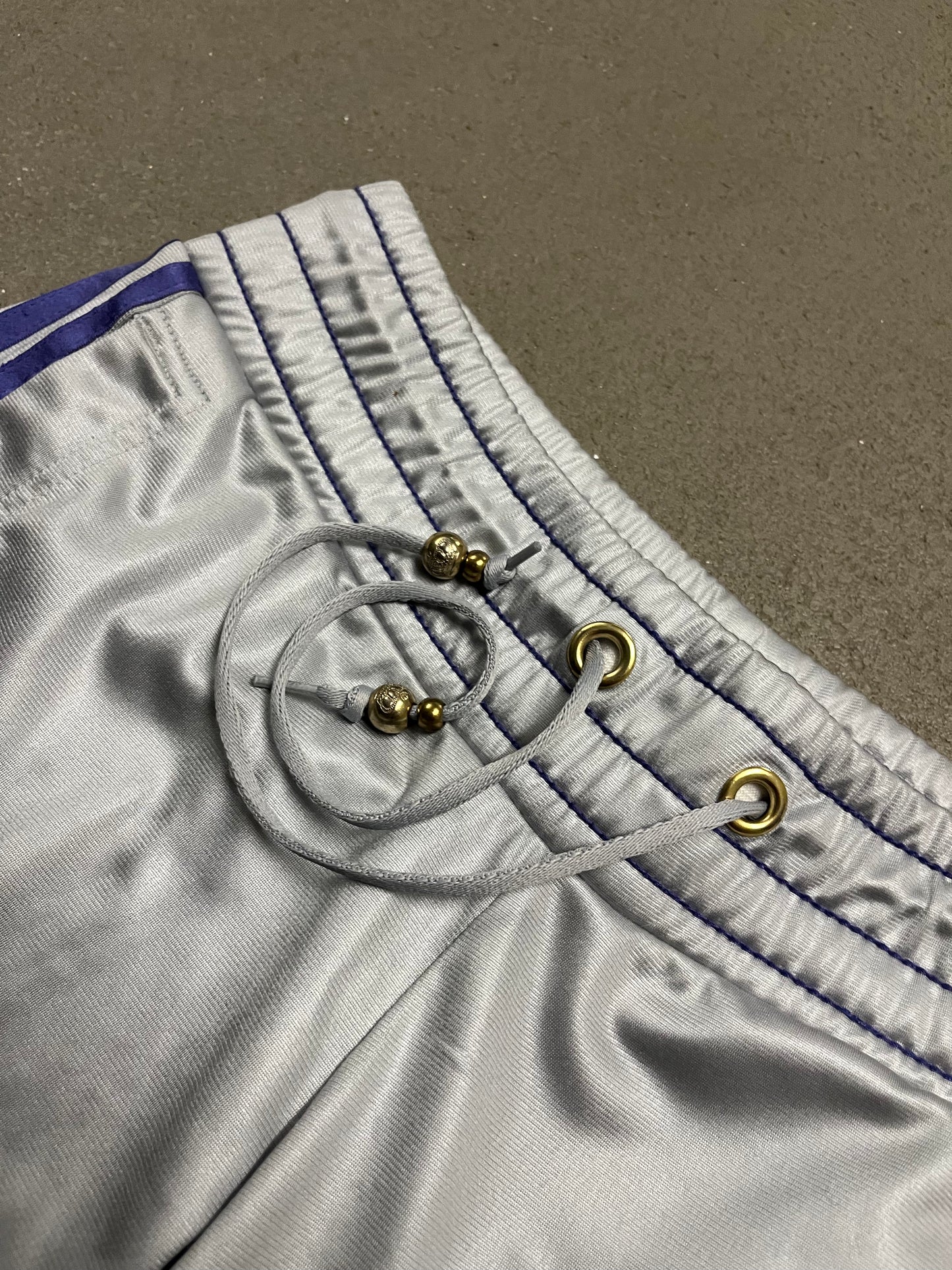 2009 Silver Purple Adidas Track Pants - S (W)