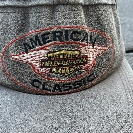 Vintage Sand Harley Davidson Cap