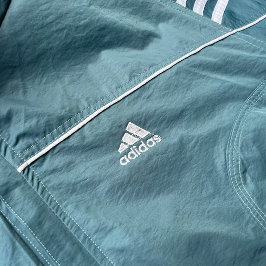 Vintage 90s Blue Adidas Track Jacket - M