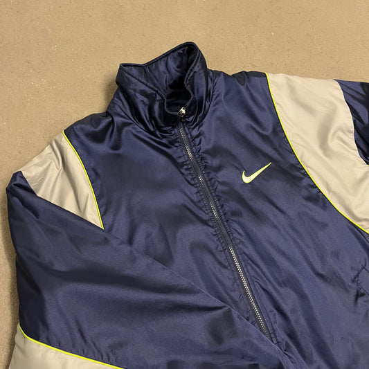 Vintage Blue Silver Nike Jacket - L