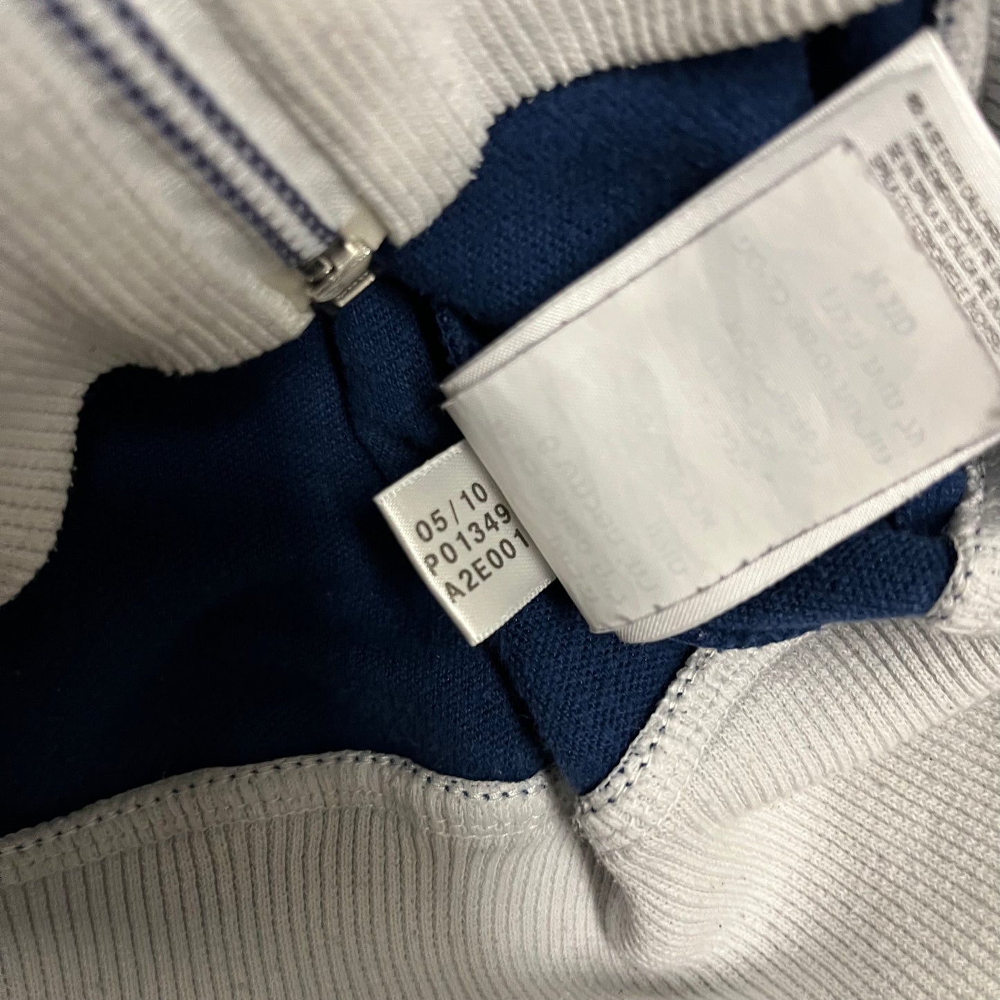 2010 Blue White Adidas Beckenbauer Track Jacket - S