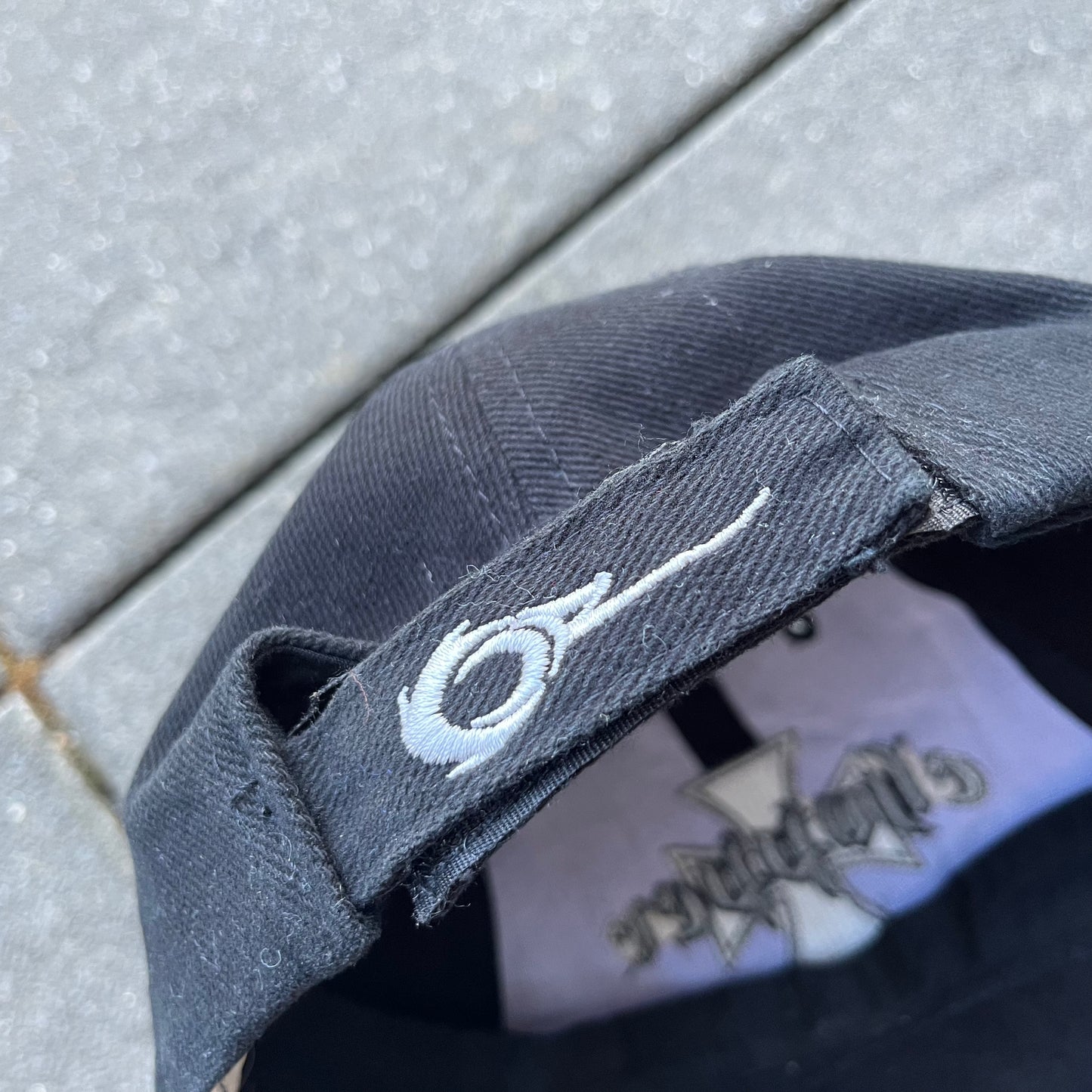 Vintage Black Choppers Cap