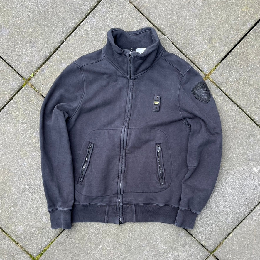 Black Blauer Zip Up - L