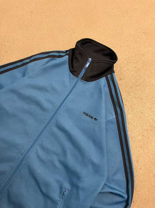 Vintage 2005 Blue Adidas Beckenbauer Track Jacket - L
