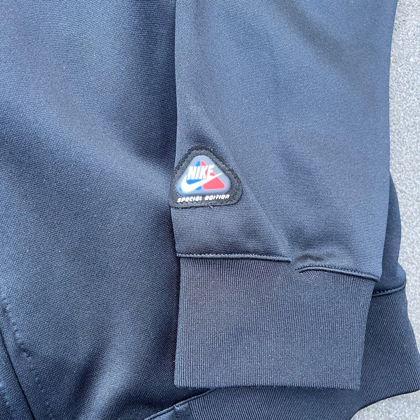 Vintage Black Nike Track Jacket - M
