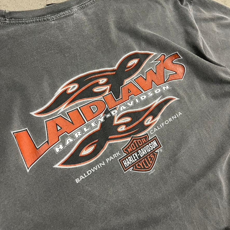 2009 Grey Harley Davidson Tee - L