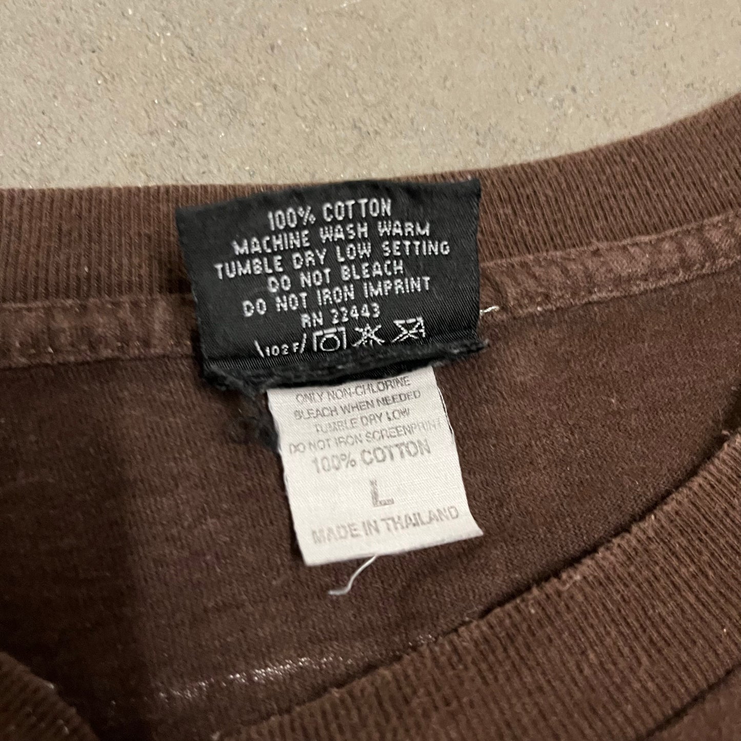 Vintage Y2K Brown Diesel Dragon Tee - L (W)