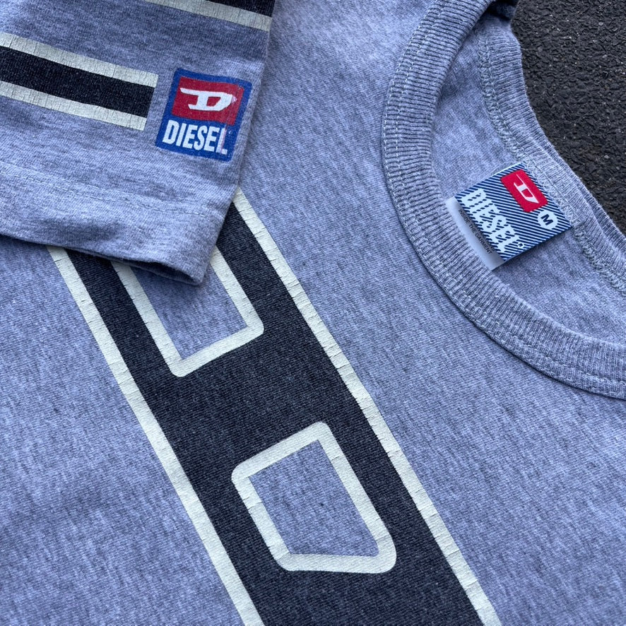 Vintage Grey Diesel Tee - M