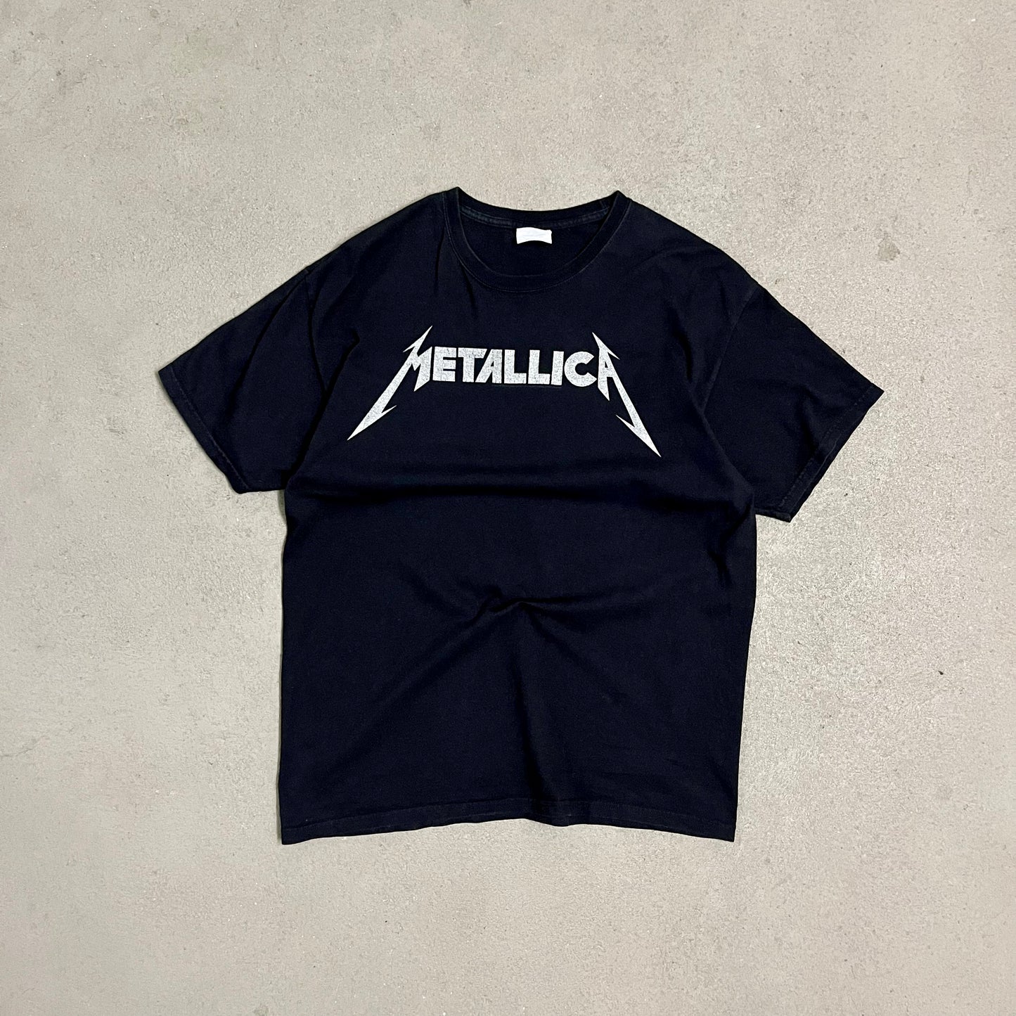 2008 Black Hanes Metallica Tee - L