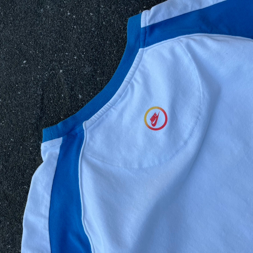 Vintage White Nike Tee - L
