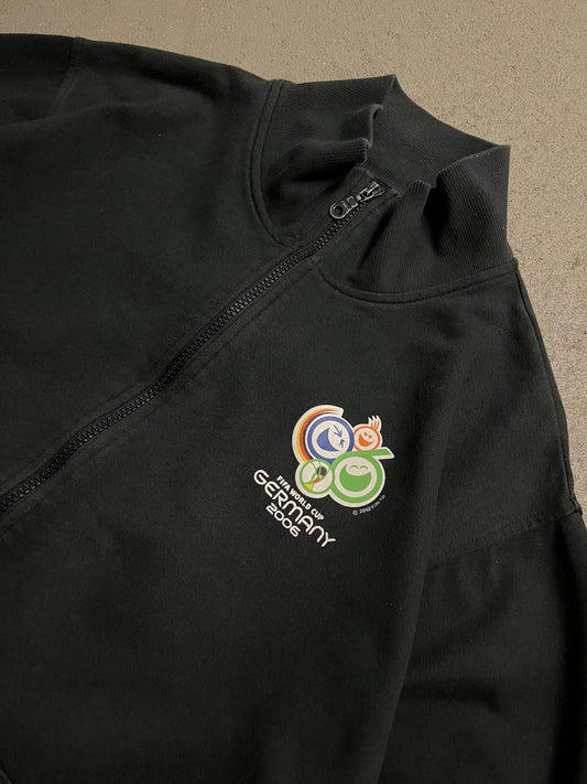 Vintage 2006 Black World Cup Zip Up - L