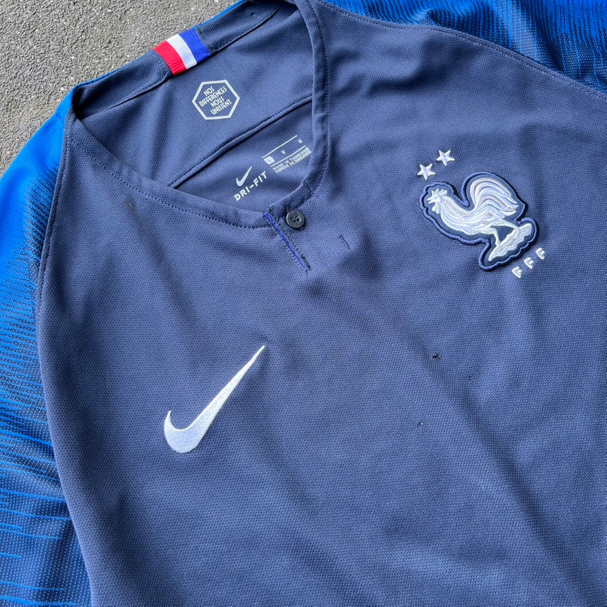 2018 Blue Nike France Kit - L