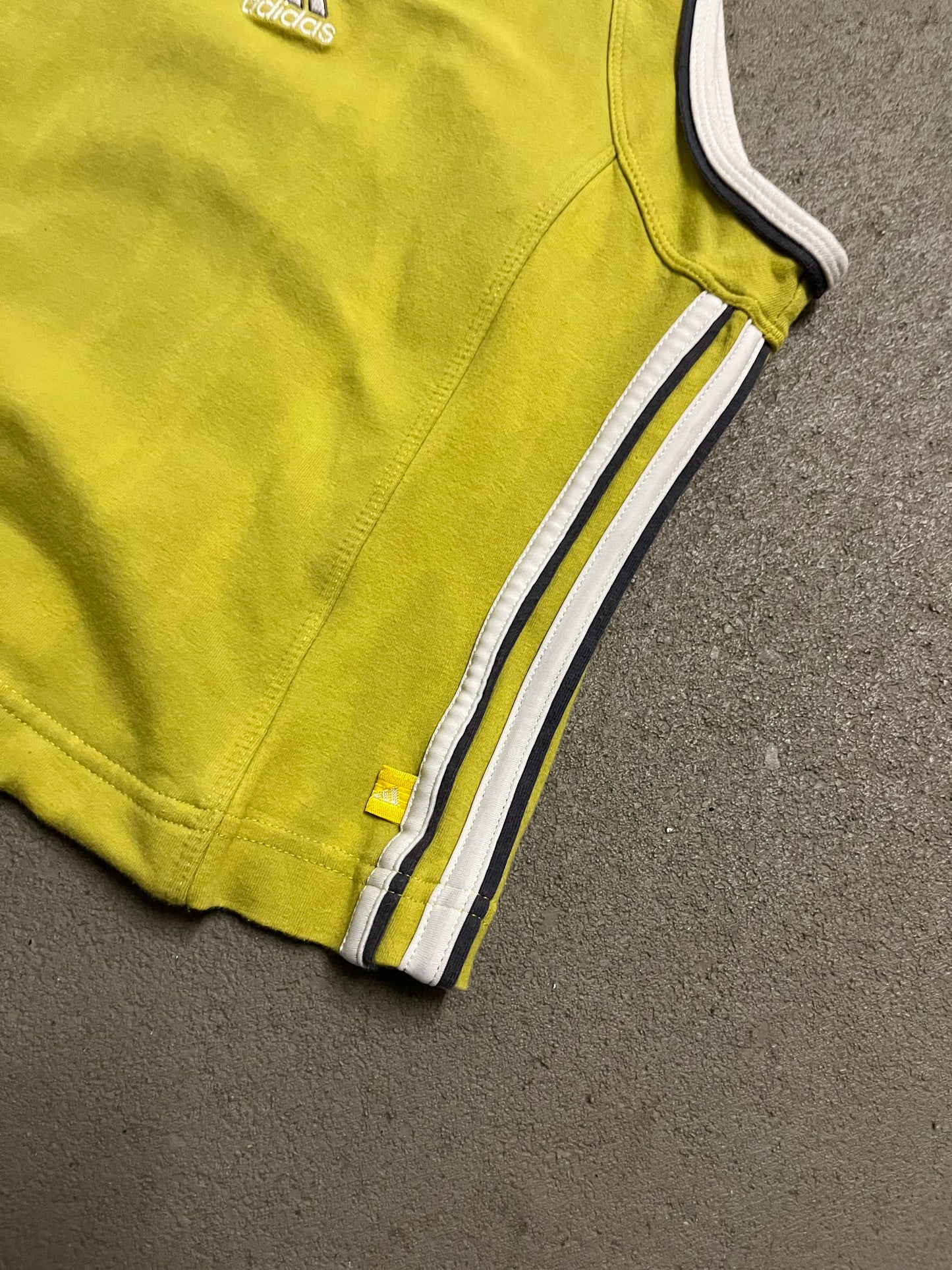 Vintage Y2K Green Adidas Top - M (W)
