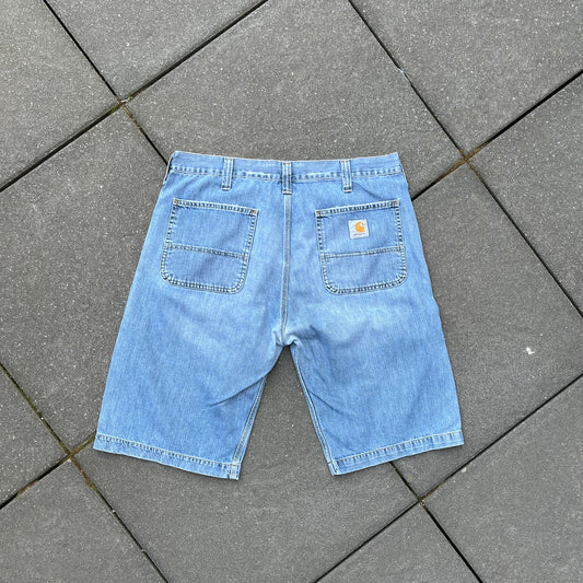 Vintage Blue Carhartt Jeans Shorts - M
