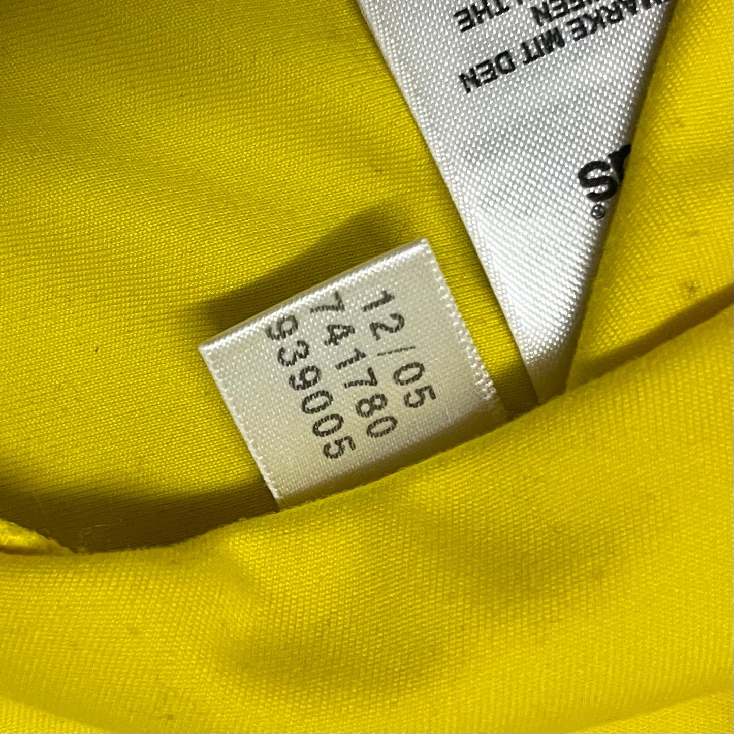 Vintage 2005 Yellow Green Adidas Brazil Top - M (W)