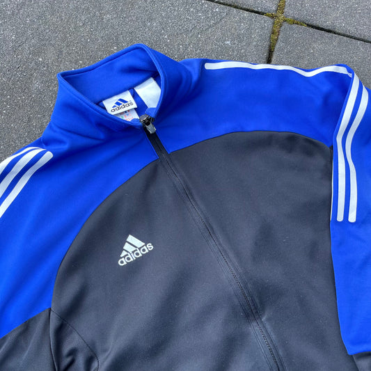 Vintage Blue 2002 Adidas Track Jacket - M