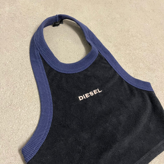 Vintage Black Diesel Top - S (W)