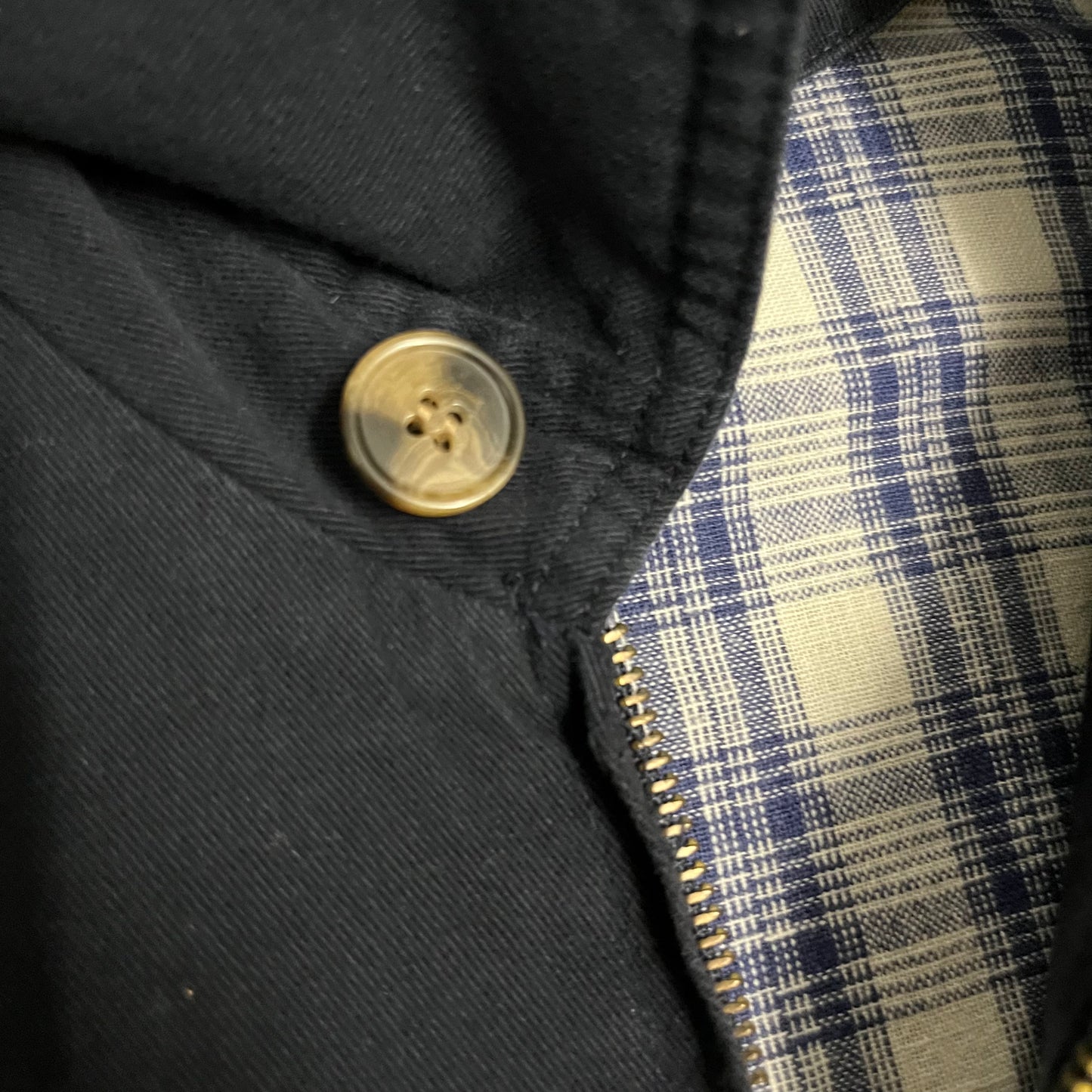 Vintage Blue Nike Harrington Jacket - M