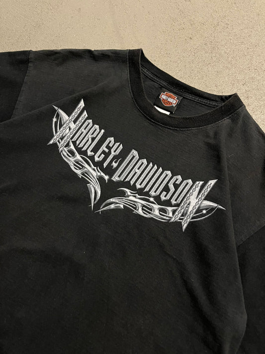 2007 Black Harley Davidson Berlin Tee - L