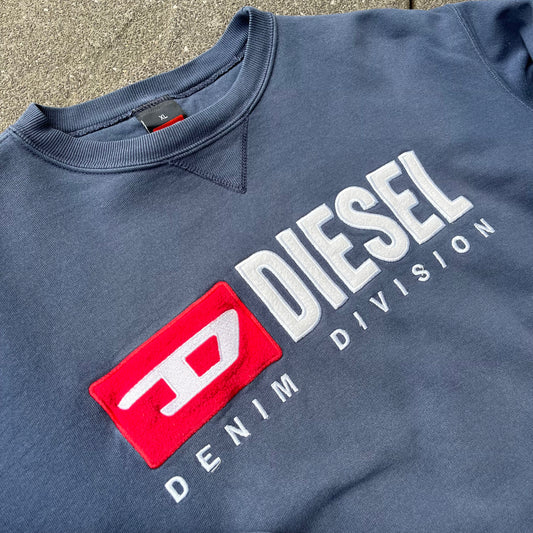 Vintage Blue Diesel Sweater - L (W)
