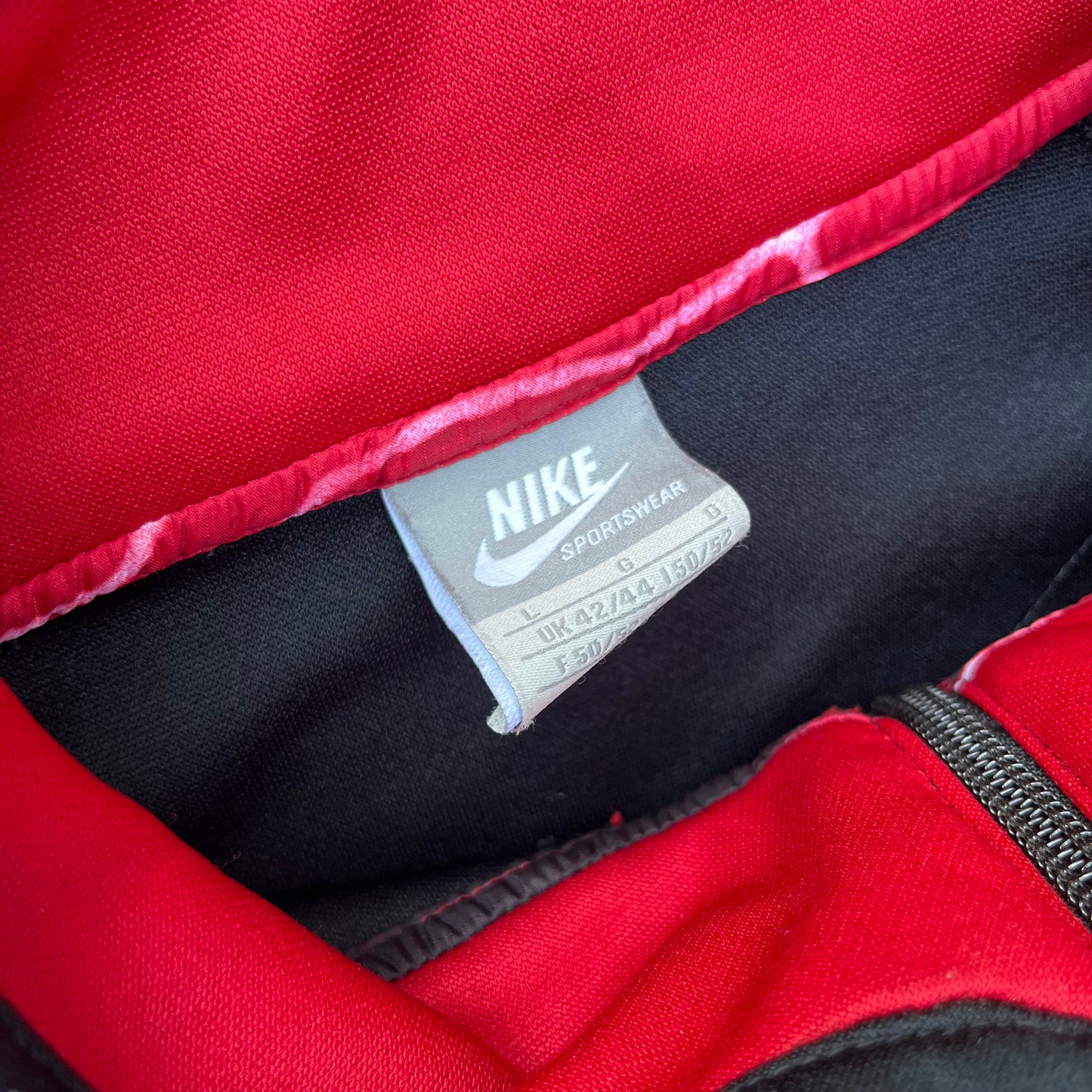 Vintage Black Nike Track Jacket - M