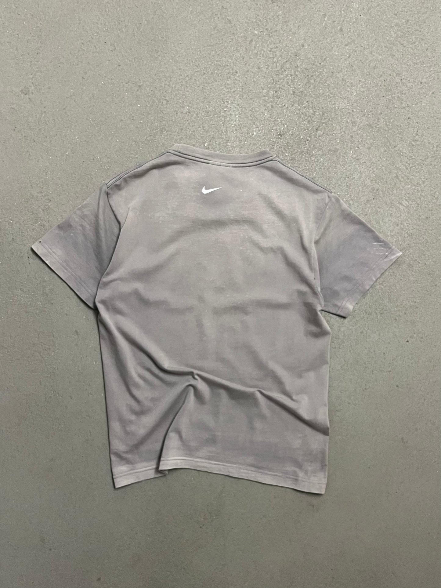 Vintage Y2K Grey Faded Nike Tee - M (W)