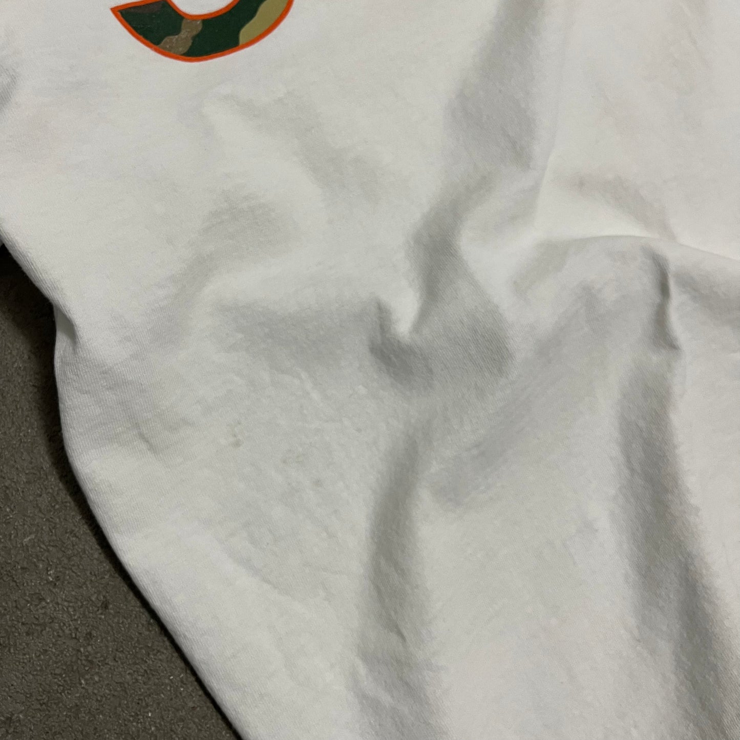 White Stüssy Tee - M