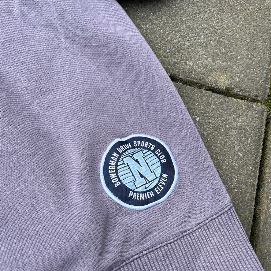Vintage Purple Faded Nike Hoodie - M