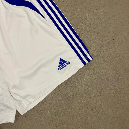 2008 White Blue Adidas Shorts - XL