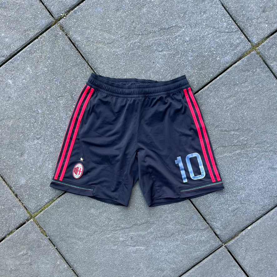 2012 Black Adidas AC Milan Shorts - M