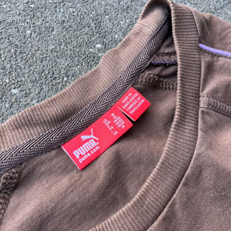 Vintage Brown Puma Tee - L (W)