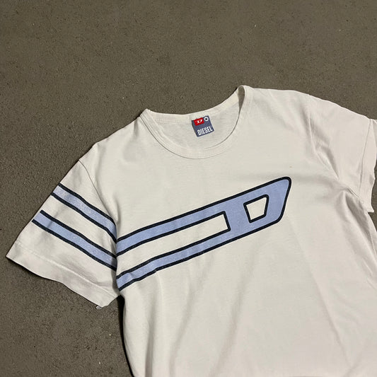 Vintage White Diesel Tee - M