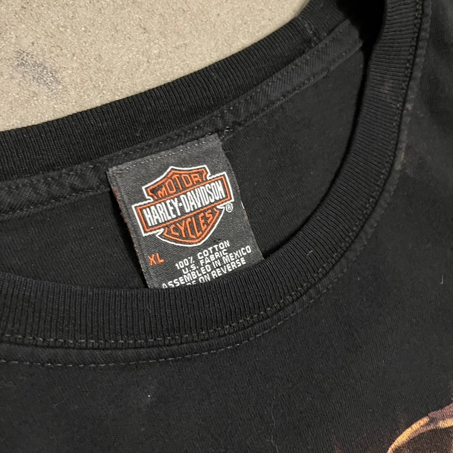 Vintage 2005 Black Harley Davidson Tee - XL