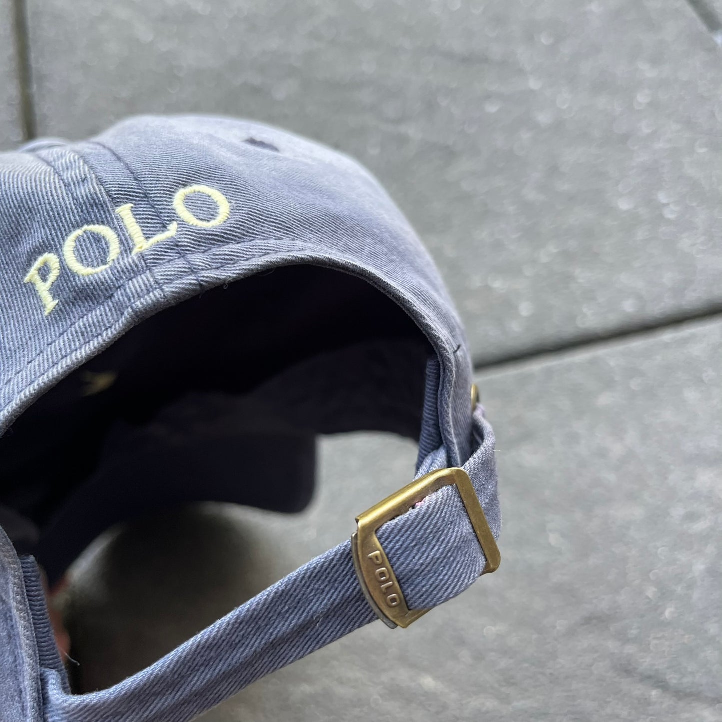 Vintage Blue Faded Polo Ralph Lauren Cap