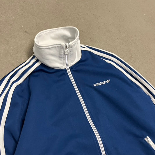 2010 Blue White Adidas Beckenbauer Track Jacket - S