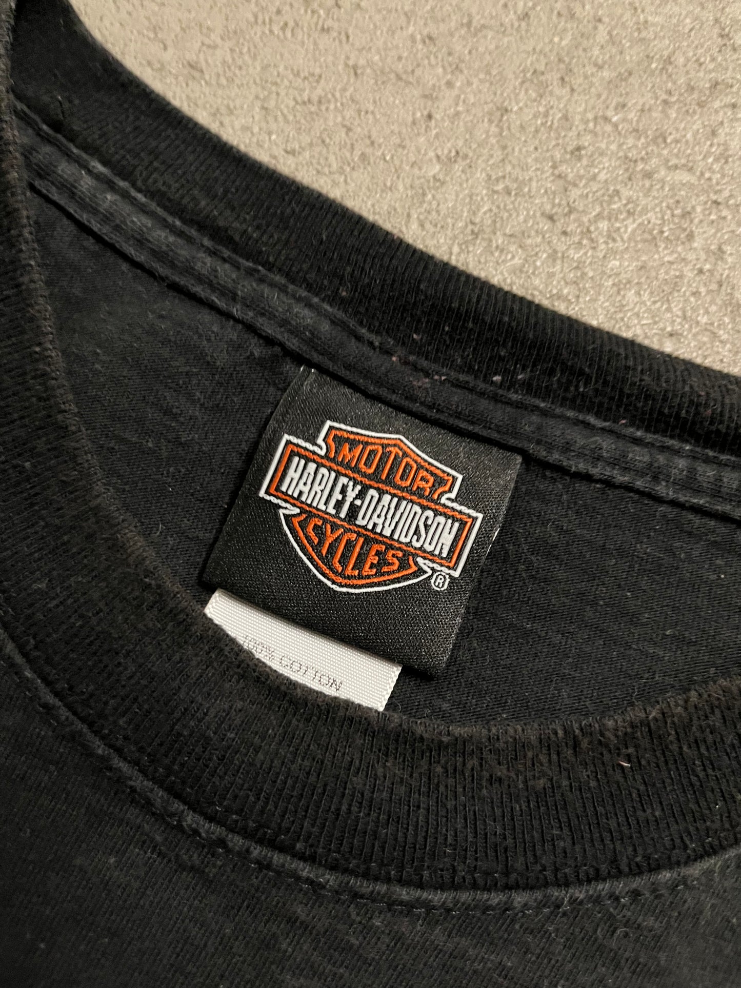 2007 Black Harley Davidson Berlin Tee - L