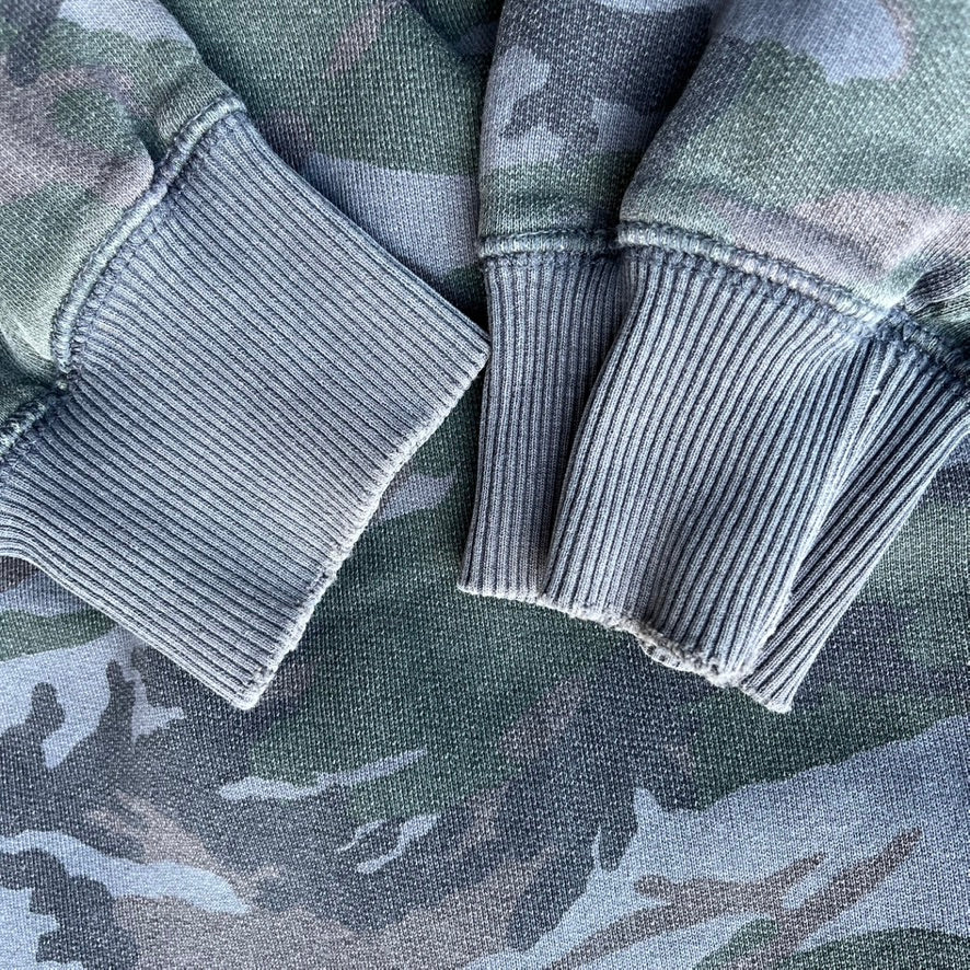 Vintage Green Camo Quicksilver Zip Up - L (W)