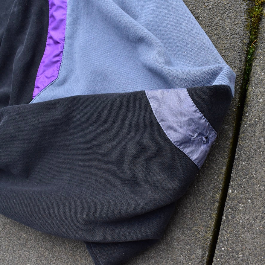 Vintage Blue Nike Half Zip Sweater - L