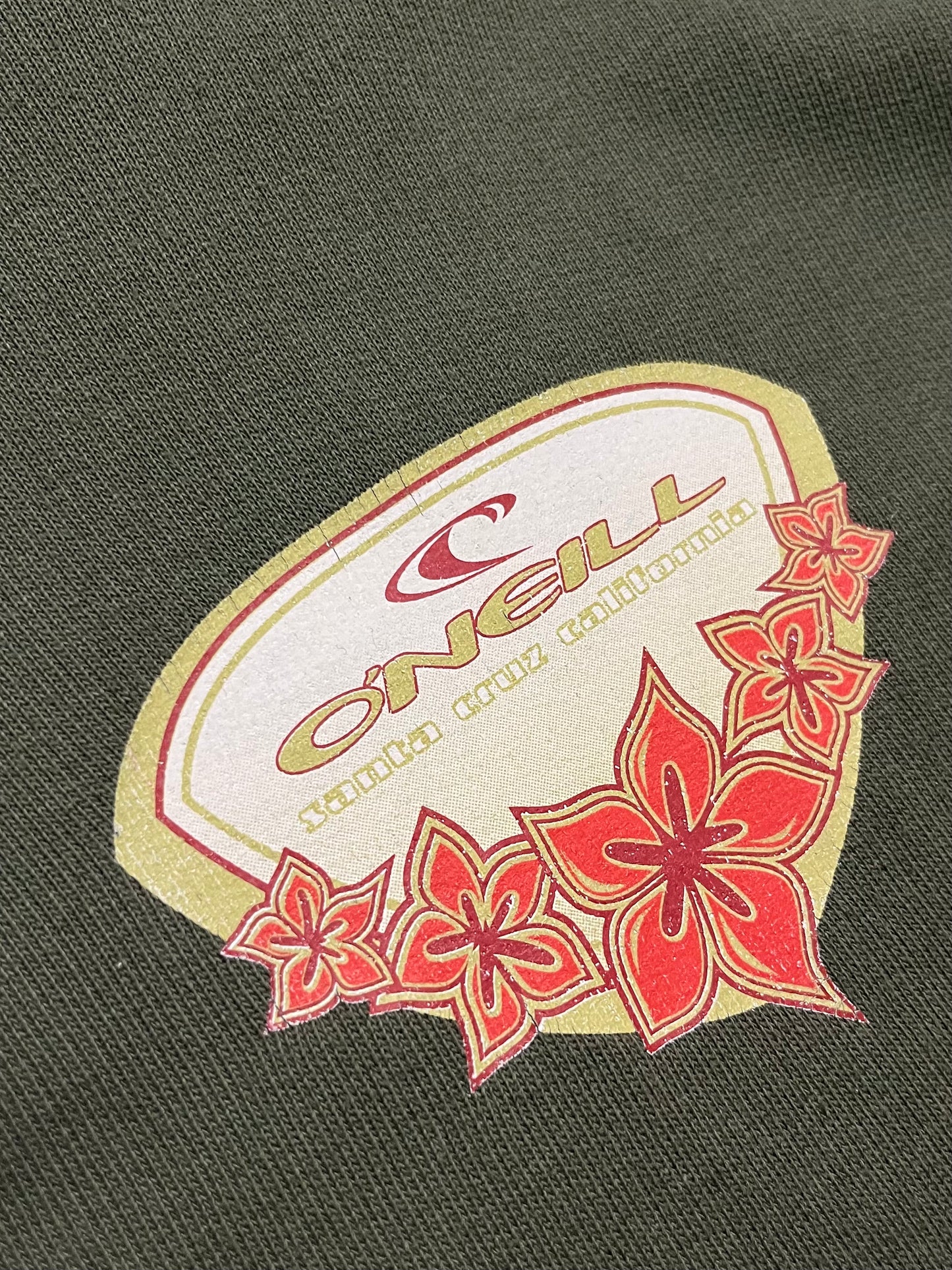 Vintage Y2K Green O'Neill Santa Cruz California Sweater - M (W)