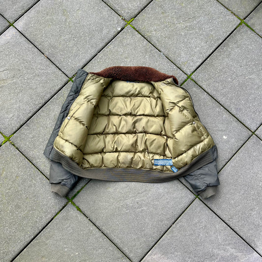 Green Polo Ralph Lauren Bomber Jacket - L