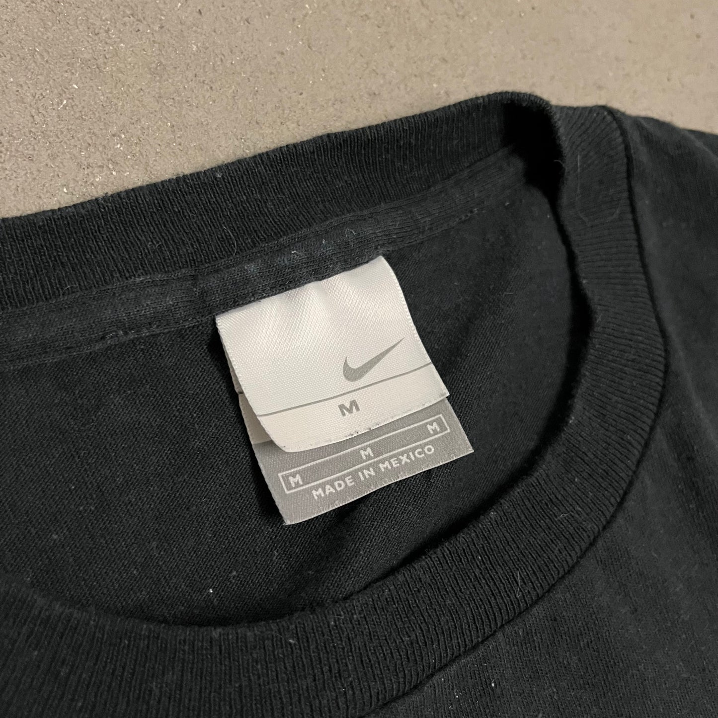 Vintage Black Nike Tank Top - M