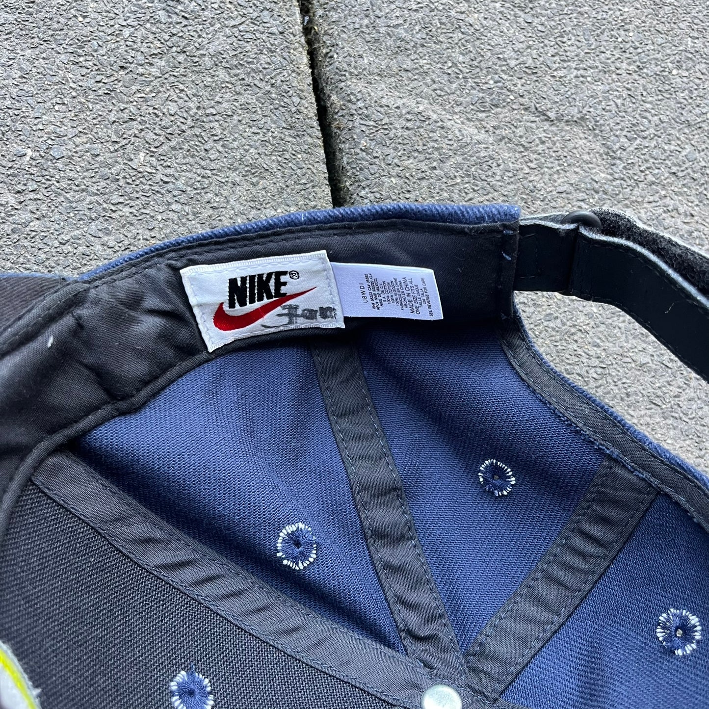 Vintage Blue Nike Cap