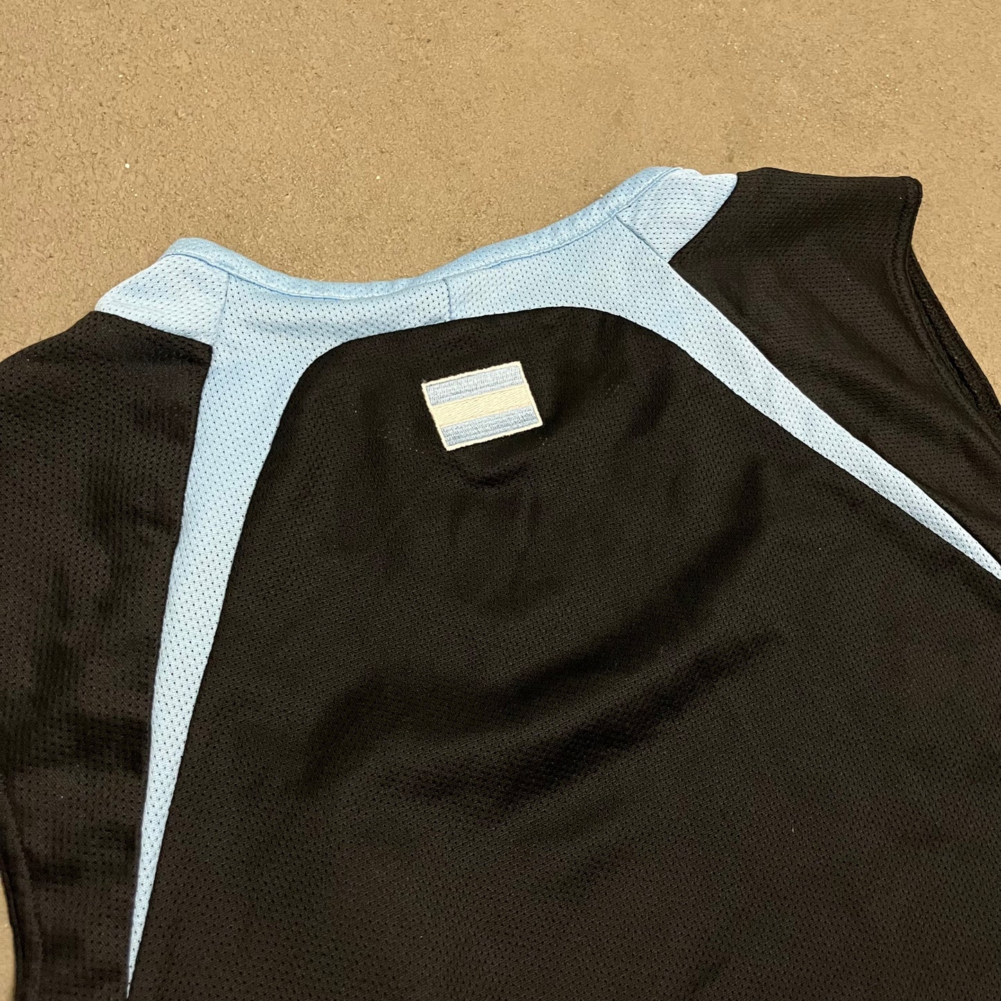 Vintage 2004 Black Adidas Argentinia Tank Top - L