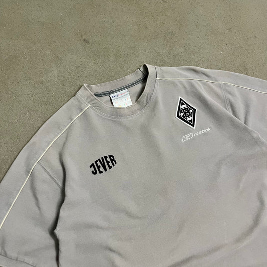 Vintage 2003 Grey Reebok Gladbach Jever Tee - M
