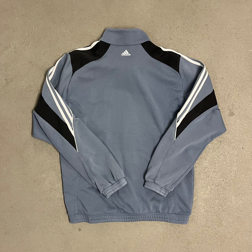 2008 Grey Adidas Track Jacket - L