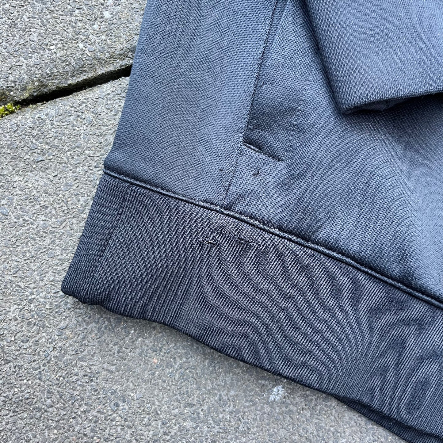 Vintage Black Nike Track Jacket - M