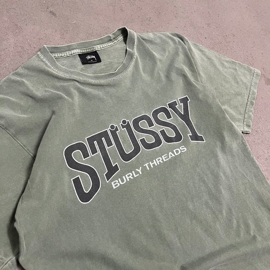 Green Stüssy Tee - M