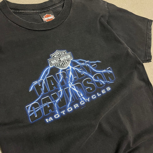 Vintage 2003 Black Harley Davidson Tee - M