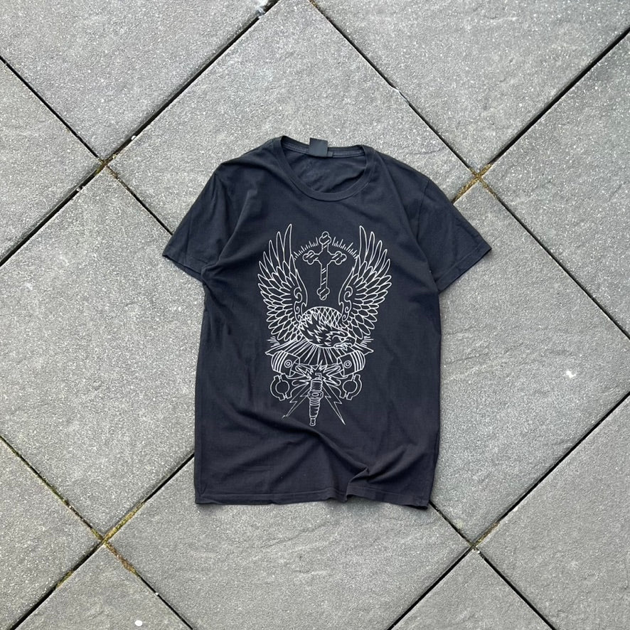 Vintage Y2K Black Carhartt Tee - L
