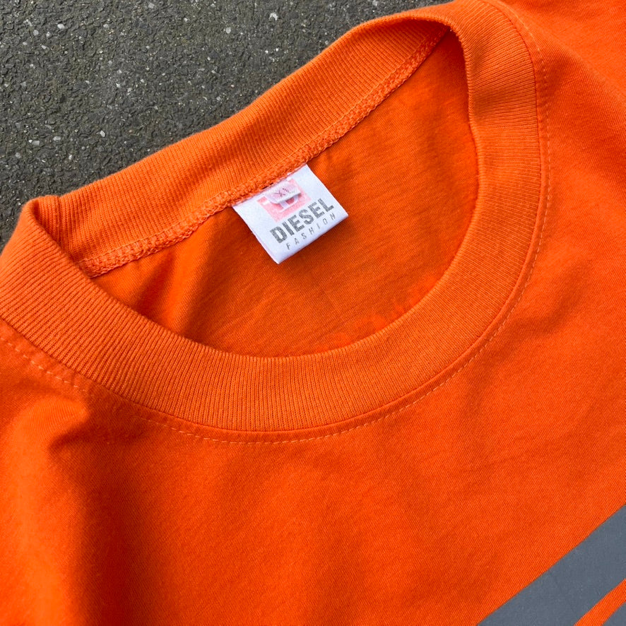 Vintage Orange Diesel Tee - L